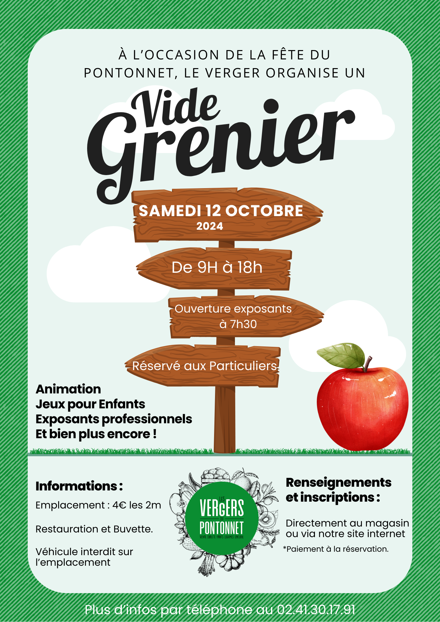 Affiche vide grenier V2